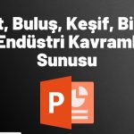 İcat, Buluş, Keşif, Bilim ve Endüstri Kavramları Sunusu