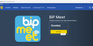 Bip Meet Uygulaması Üyelik ve Ücretsiz Video Konferans Kullanımı Resimli Anlatım