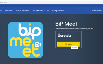 Bip Meet Uygulaması Üyelik ve Ücretsiz Video Konferans Kullanımı Resimli Anlatım