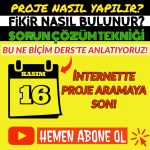 teknoloji tasarım proje