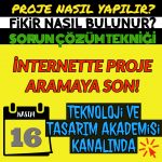 teknoloji ve tasarım sorun çözüm proje