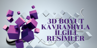 3 Boyut Kavramını Anlatırken Kullanabileceğiniz Resimler – Çizimler