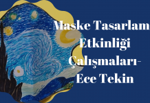 Temel Tasarım Maske Etkinliği / İstanbul Bahçelievler Mehmet Akif Ersoy Ortaokulu Ece Tekin