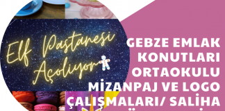 Gebze Emlak Konutları Ortaokulu Mizanpaj ve Logo Çalışmaları/ Saliha ÖZALP ÇELİK