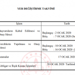 aile birliği yer değiştirme takvimi
