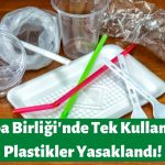 Avrupa Birliği’nde Tek Kullanımlık Plastikler Yasaklandı