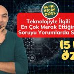 En Çok Merak Ettiğin Bir Şeyi Sor