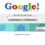 google ilk logo