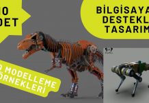 Bilgisayar Destekli Tasarım – 10 Adet 3D Model Örneği