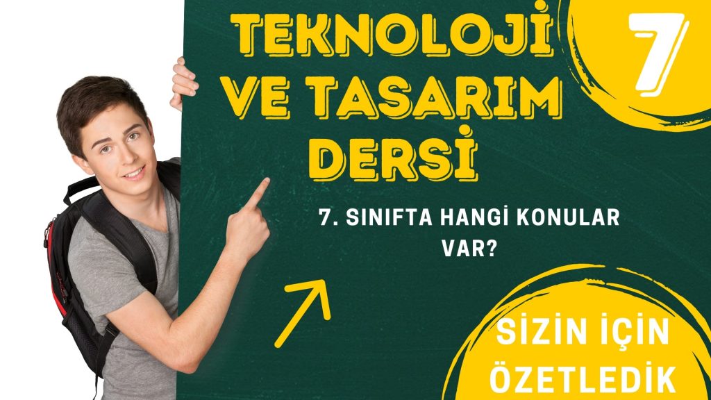 Teknoloji ve Tasarım Dersi | 7. Sınıfta Hangi Konular Var? | Teknoloji ...