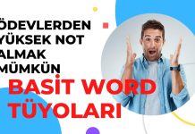Proje Ödevi Nasıl Düzenlenir? Basit Word Tüyoları