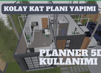 Planner 5d Nasıl Kullanılır? Kolay Kat Planı Yapımı